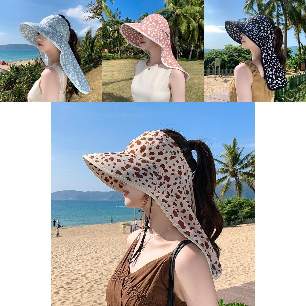 Summertime Wide Brim Sun Hat For Women With Breathable Polyester Fabric For Outdoor Sun Protection