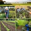 5/6/7/8 Tooth Carbon Steel Garden Weeding Rake Multifunctional Weeding Nail Rake