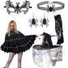 Halloween Witch Cosplay Accessories, Witch Cosplay Costume Accessories for Girl Kid Carnivals, Masquerade, Cosplay Party