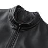 Autumn and Winter New Men's Leather Jacket Stand Collar Sheepskin Genuine Leather Jacket for Men