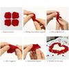 100/200pcs Artificial Flowers Silk Rose Petal Wedding Bridal Bouquets Garden Home Table Vase Wreath Holiday Party Diy Gift Decor