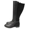 ecco [New] 24935351052 Side Zip Long Jockey Boots/ shoes 8.7" blackUsed