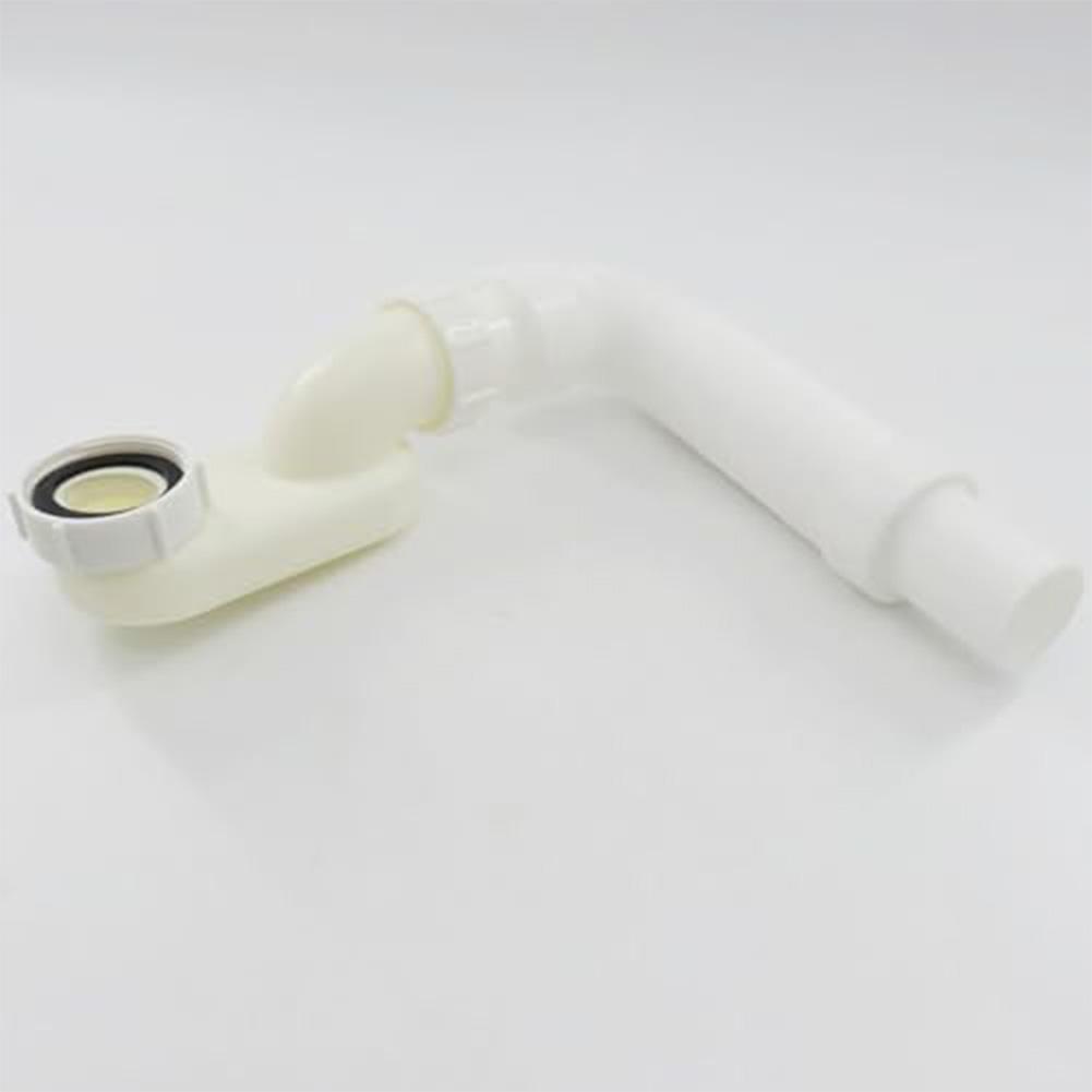 Tubo di scarico regolabile in lega di zinco per lavabo da bagno, vasca da bagno, con lunghezza estensibile, facile installazione fai-da-te, resistente agli odori