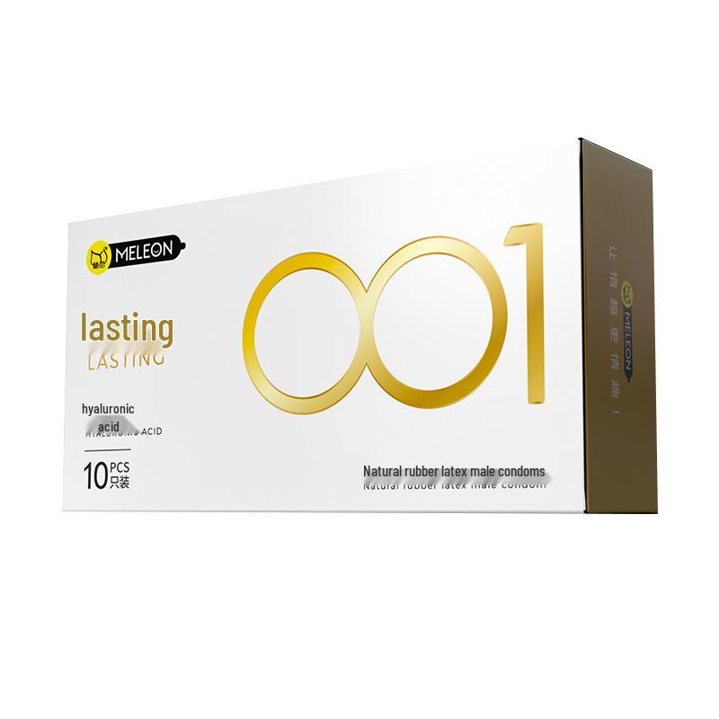 Secret Love Delay King Ribbed Condoms – Long-Lasting, Large Particle, Cat Tongue Texture