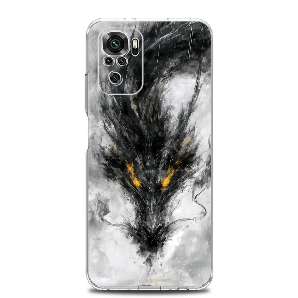 Phone Case For Xiaomi Redmi Note 15 14 13 12 4G 10 11 Pro Plus 5G 14C 13C 12C 10C Clear Soft TPU Cover Dragon