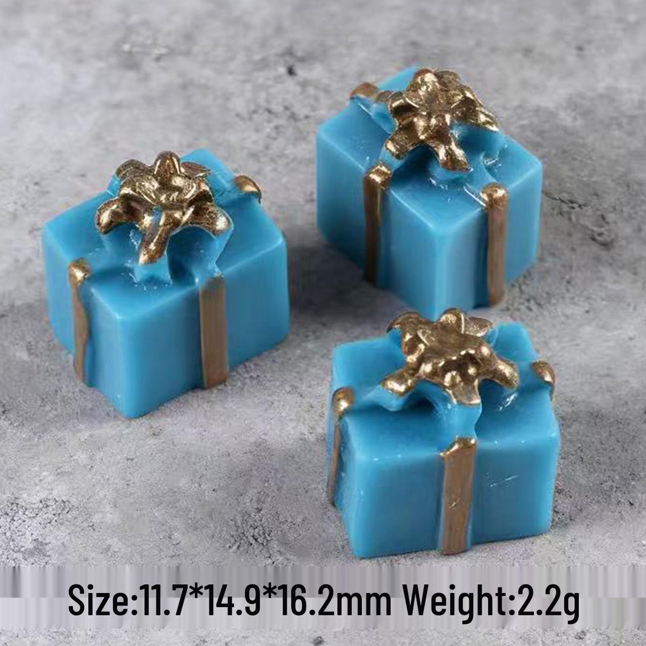 Миниатюрные цветные подарочные коробки: Рождественские и праздничные аксессуары для украшения