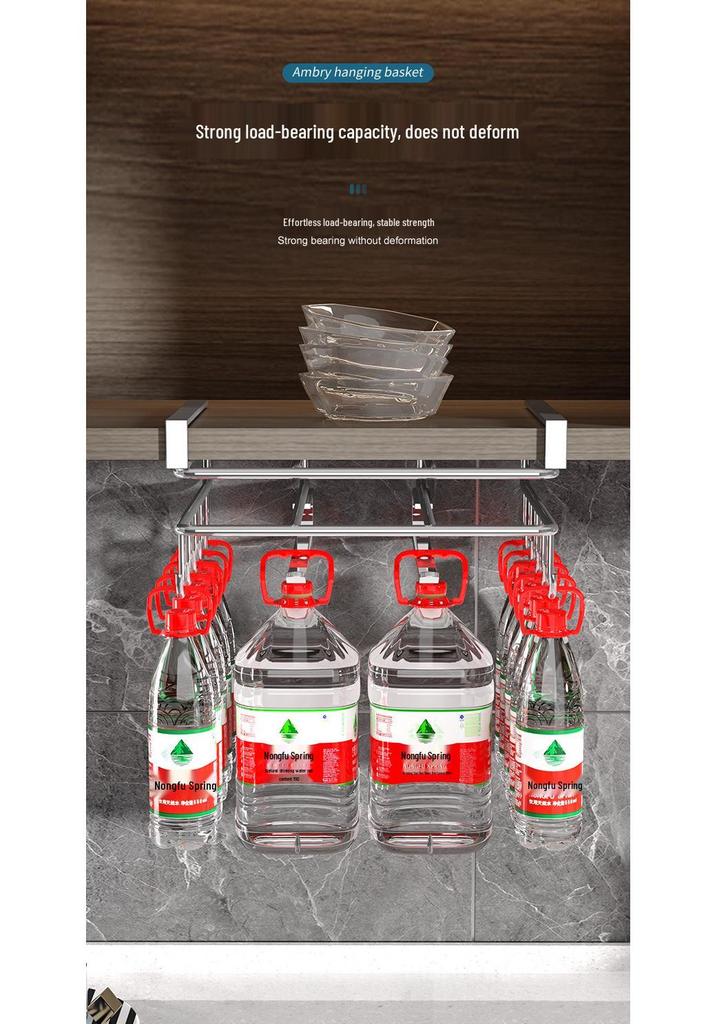 Upside Down Cup Holder & Kitchen Storage Rack