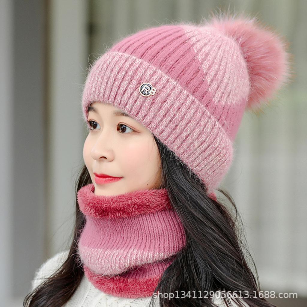 Pile Hat Winter Hat Pullover Wool Hat Knitted Hat