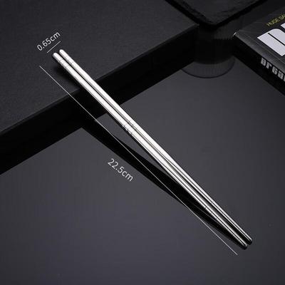 Habo 304 Stainless Steel Non-Slip Chopsticks