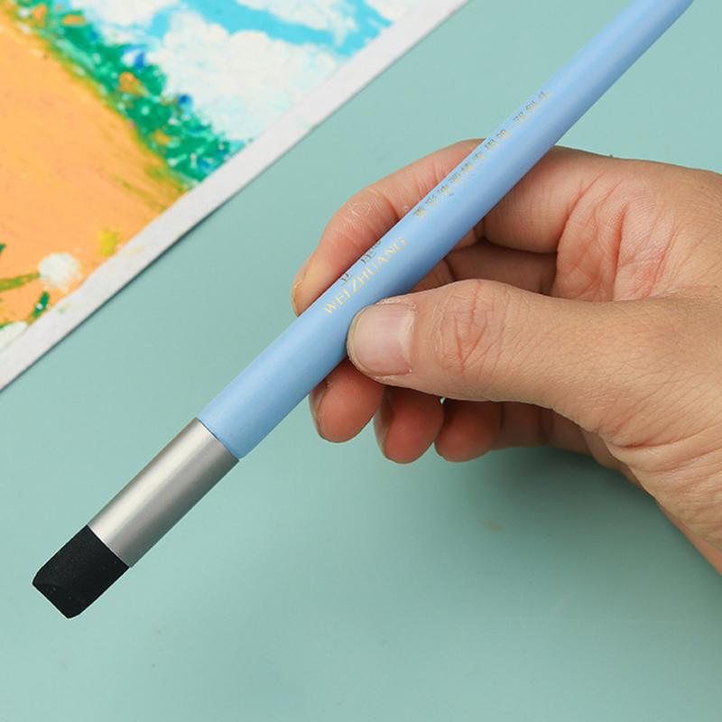 1/3Pcs Color Shaper Painting Tool Color Shaper Tool For Oil Painting Paint Brush Inclined Tip Round Tip Pastel Blending Tools