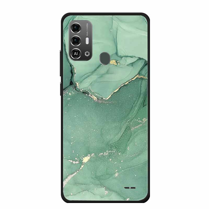 For ZTE Blade A53 Pro Case Luxury Silicone TPU Soft Cover Phone Case ZTE Blade A52 Lite A 52 A 53 Marble Funda Protector Coque