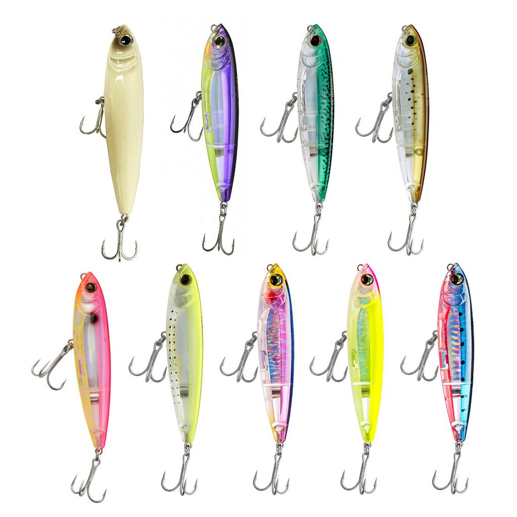 Pencil Floating Lure Long Casting Sinking Pencil Lures with Treble Hook Artificial Hard Baits Topwater Fishing Lures
