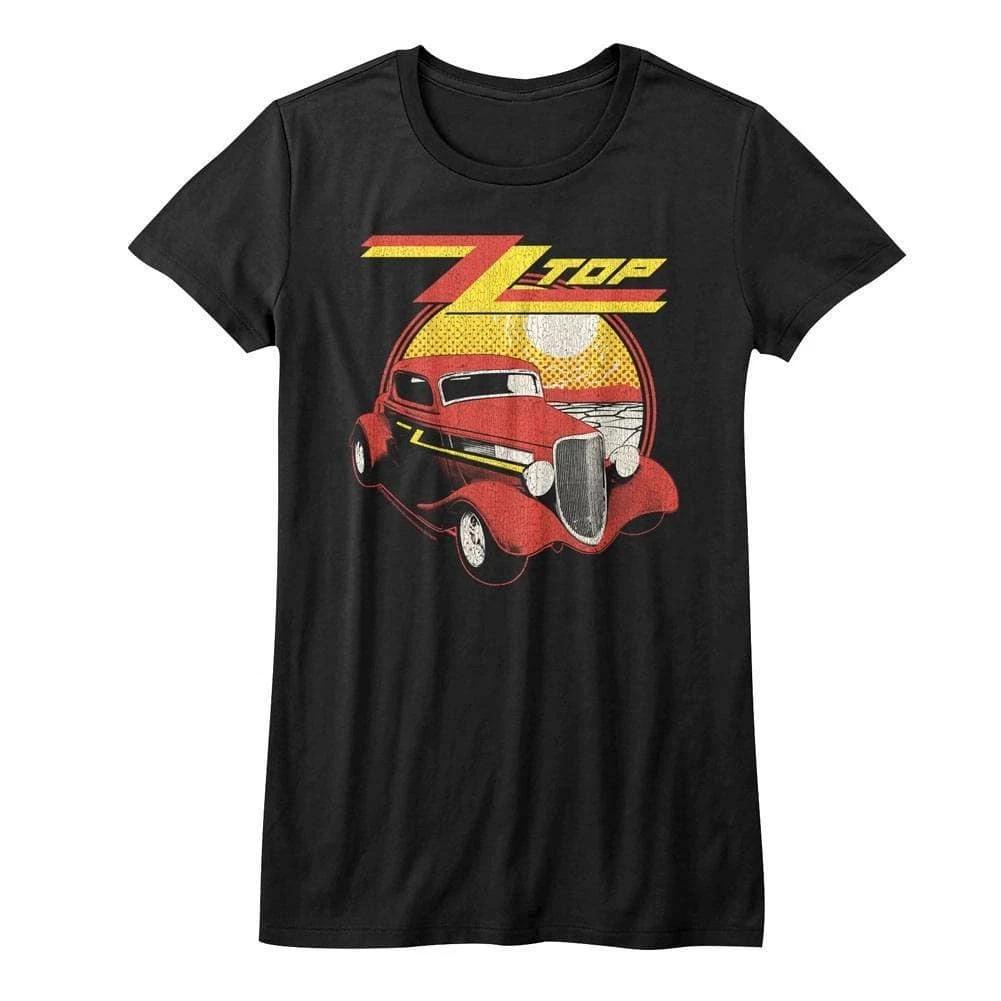 ZZ Top Eliminator Car Women s T Shirt XXL