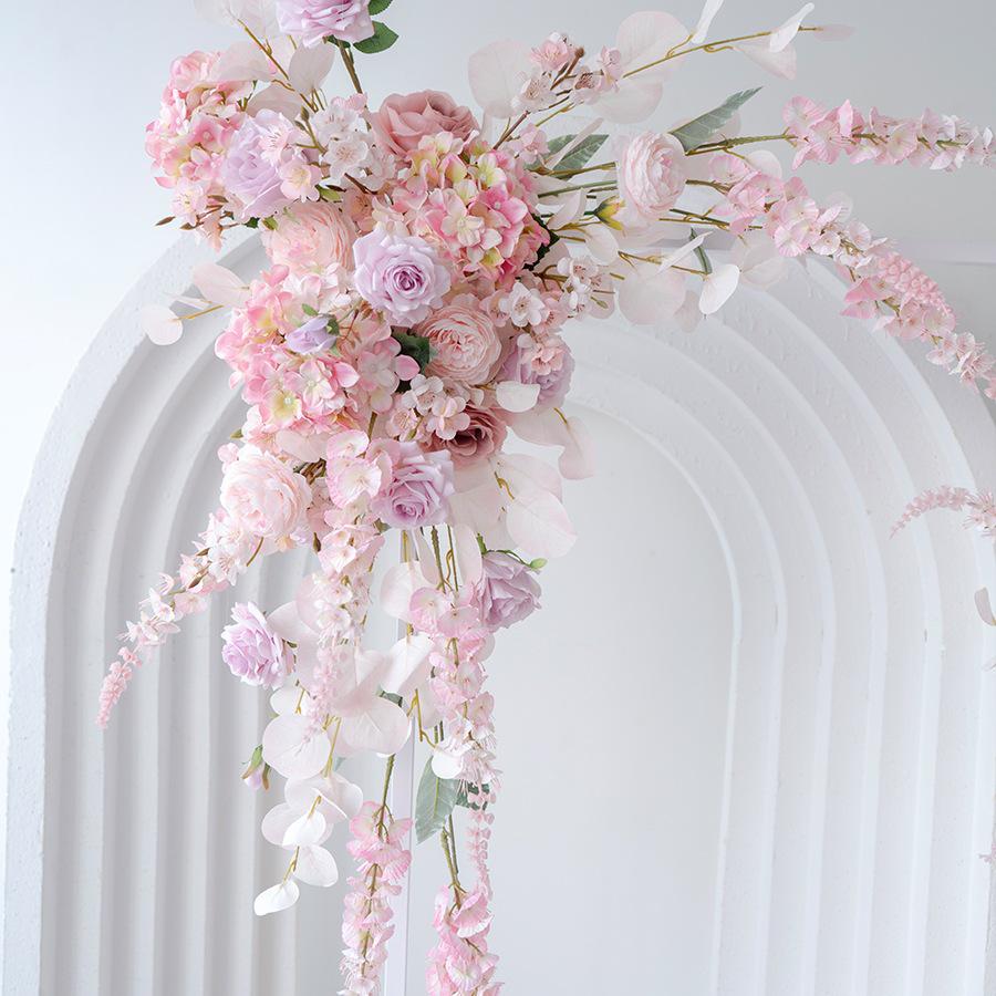 Autumn Pink Artificial Floral Arrangements for Weddings, Birthdays, Banquets, and Events