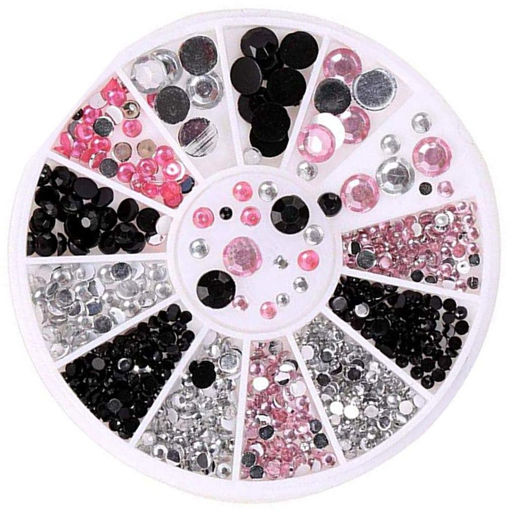 Art Crystals Manicure Different Size Fingernail Beauty Rhinestones Decorations Jewelry