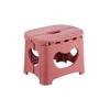 SDGYS3G Folding Chair Outdoor Compact Step Stool Ladder Plain Children Adults Seat One-Touch Lightweight Convenient Storage 262020 Red Suitable Living