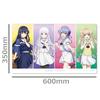 TV Anime Character Rubber Mat Shiroha Ao Kamome Tsumugi "Summer Pockets" & & &