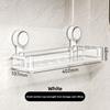 Scaffale portaoggetti per bagno, Scaffale portaoggetti da parete per bagno senza fori, Lavabo multifunzionale, Scaffale per bagno