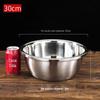 Jundingying Multi-Purpose Stainless Steel Mixing Bowl