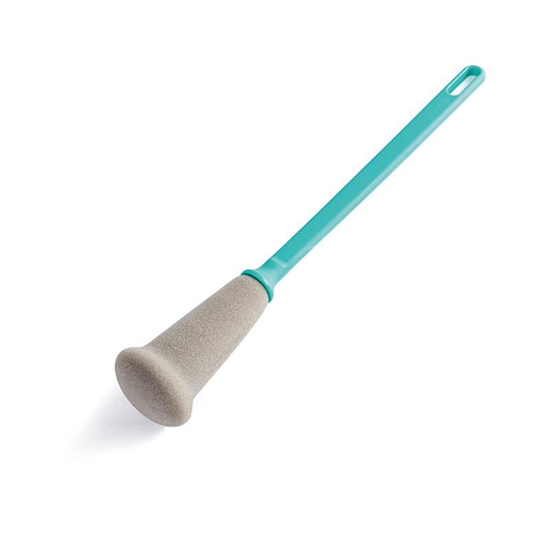 Nordic Style Long Handle Hanging Stain Removal Sponge Brush for Cup Cleaning
