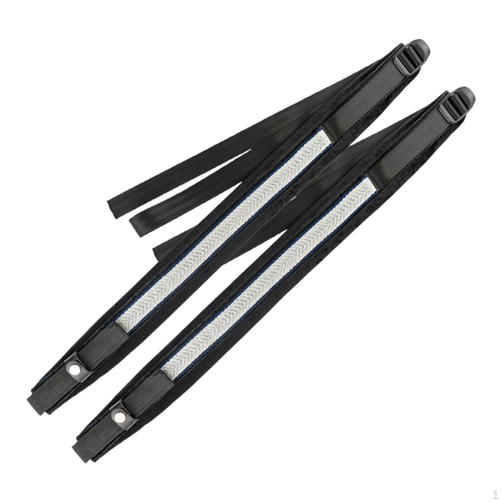 Accordion Harness Strap with Adjustable Buckles, Nylon Wear Resistant Soft Padded Shoulder