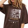 Custom Song Name Artist Photo T-Shirt, Personalized Music Player Tee