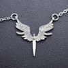 New Creativity Angel Wings Unique Design Pendant Necklace Classic Accessories All-match Personality Clavicle Chain Charm Jewerly