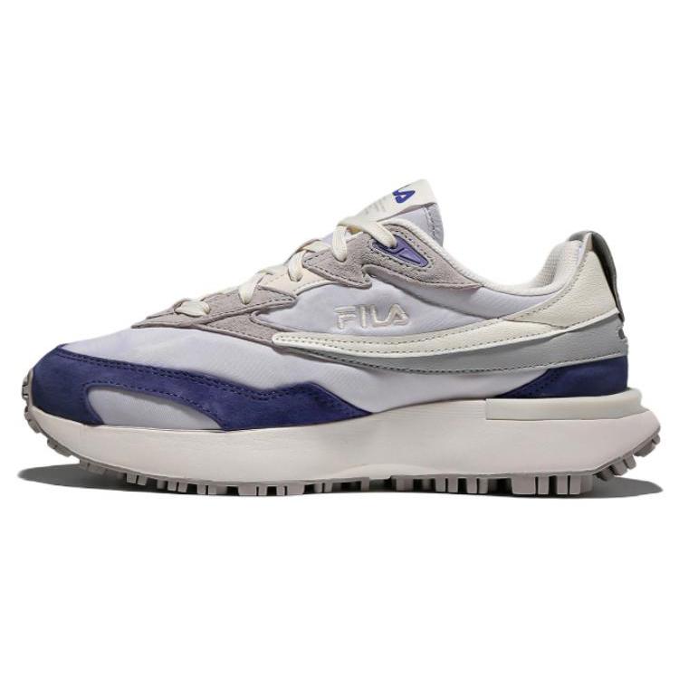 

FILA Zagato V2 Fabric Low top Casual Shoes Unisex Gray Purple Korean Style 1RM02218E_110 240