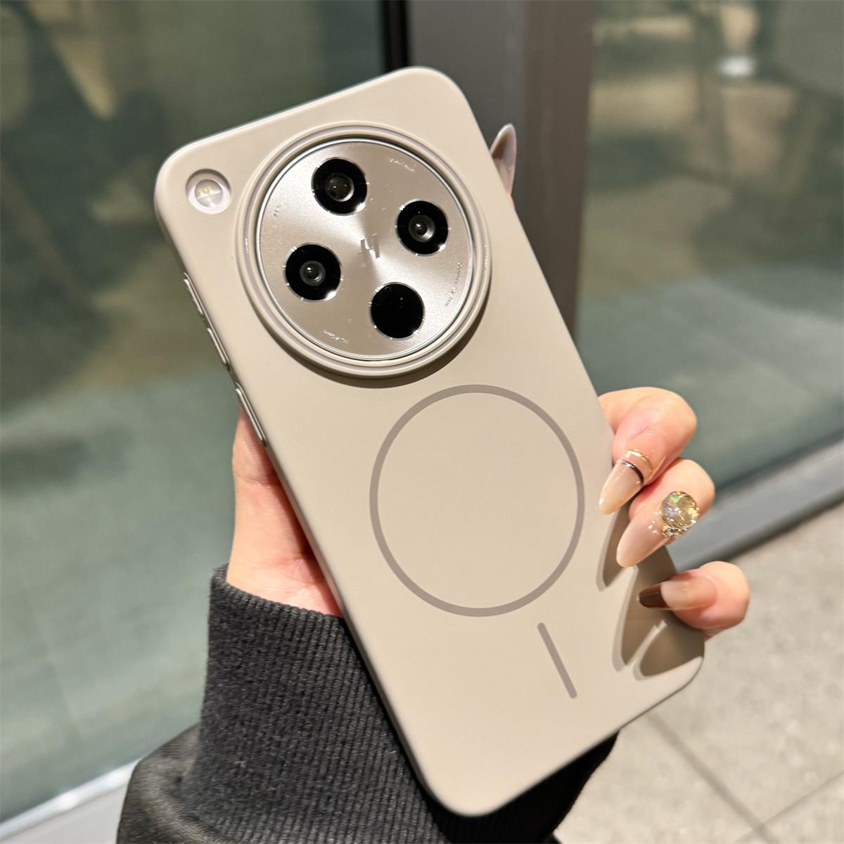 

Original Frosted Candy Color For MagSafe Case For OPPO Find X8 Reno 15 14 Pro Magnetic Wireless Charge Matte Hard Bumper Cover OPPO Find X8 Pro