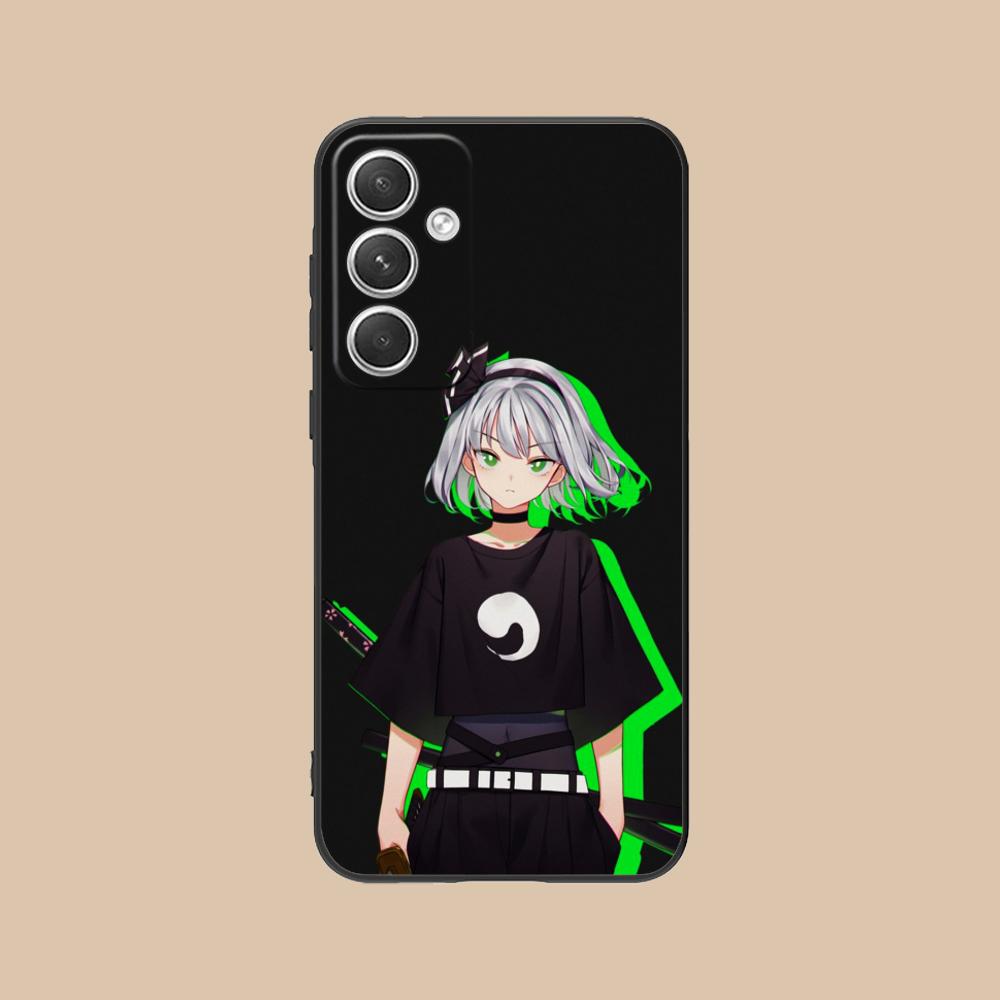 Anime Girl Mobile Phone Case for Samsung Galaxy S26 S25 S24 S23 S22 S21 S20 Note20 Plus FE Ultra Colorful Cover Luxury