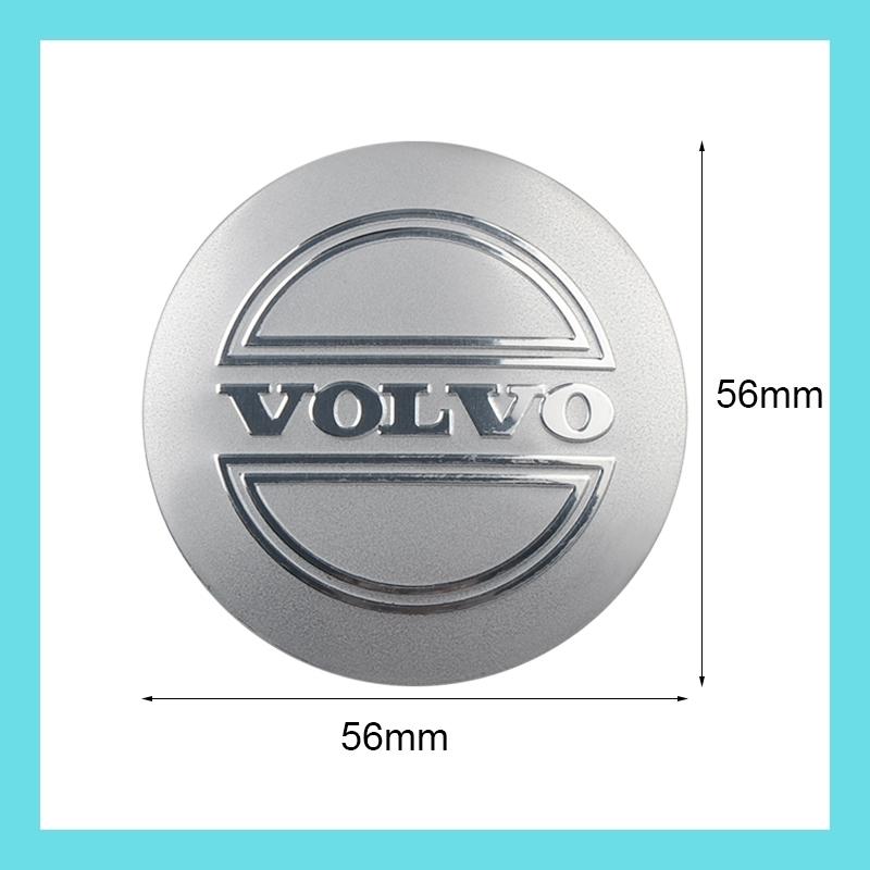 4pcs 56/60mm Volvo Wheel Center Cap Hub Cover Badge Emblem Sticker Car Accessories For Volvo S40 S60 S80L XC60 XC90 V40 V60 V50