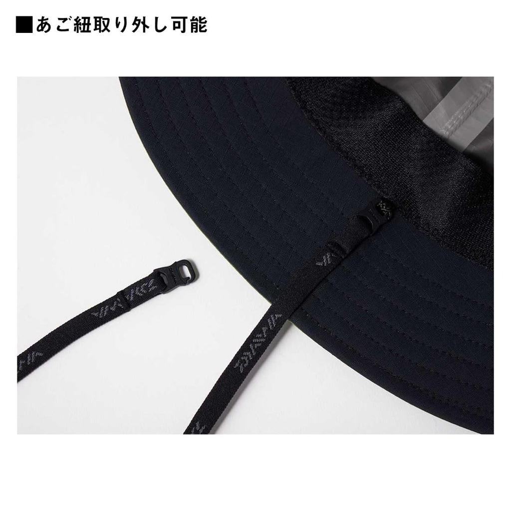 DAIWA RAINMAX Ripstop Hat 25DC-3025 Black Free Size