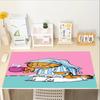 Garfield Theme Mouse Pad, Non Slip Rubber Base, Multifunctional Office & Home Decor, Perfect for Workspace Personalization.