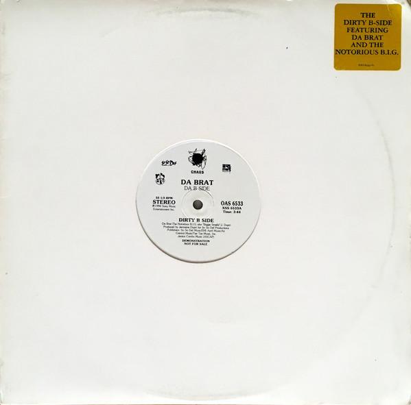 

12inch Record DA BRAT - Da B Side OAS6533 Columbia 1994 US Rap & Hip-Hop/R&B Used