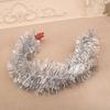 Christmas Tinsel Garland and Ornaments Holiday Tree Decorations