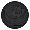 Practice Pad Mute Silencer Drumming Practice Pad Bass Drums Quiet Sound Off Black
