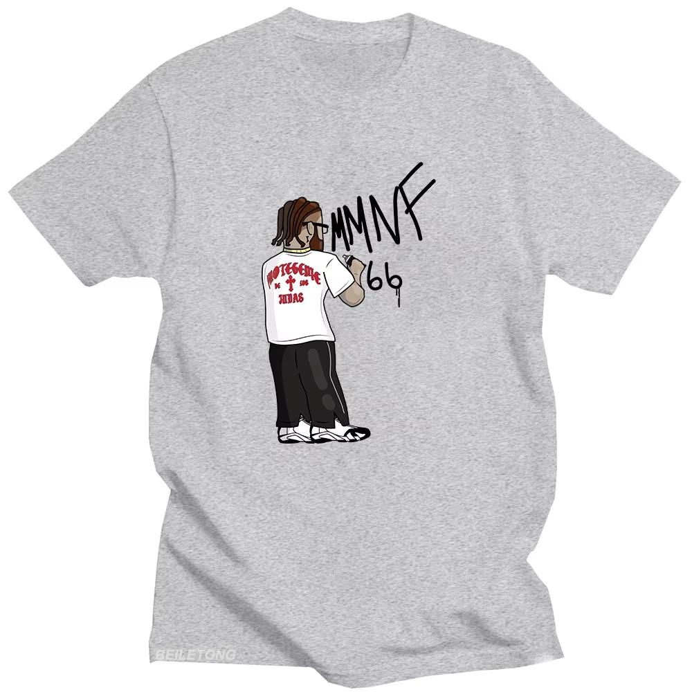 Hades 66 Make Money Not Friends Male Tshirt Graphic Printing Vintage Grunge Short Sleeve Cotton Tshirt Men Women Retro Clothing