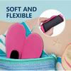SEASOLES Pink Water Shoes Anti-Slip Quick-Dry Lightweight Soft Beach Sandals for Women Kids Size 30-33