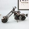 Motorcycle Model Decorations, Handmade Retro Motorcycle Statues, Iron Decorative Motorcycle Props, Home Decoration Props