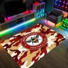 Brentford Football Design Crystal Velvet Carpet Cozy Non?Slip Printed Rug For Bedroom Living Room Entrance