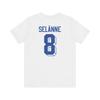 Teemu Selanne 8 Team Finland 1991 Hockey Tee Jersey Tshirt 4 Nations Faceoff
