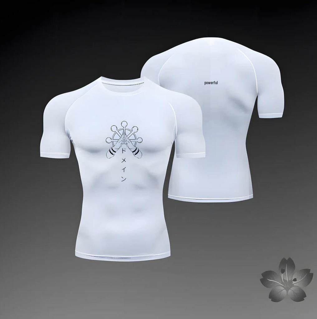 2024PRO Men's Fitness Quick-Dry Bodybuilding T-Shirt - Breathable, Tight Abdomen Shaping, Short Sleeve.