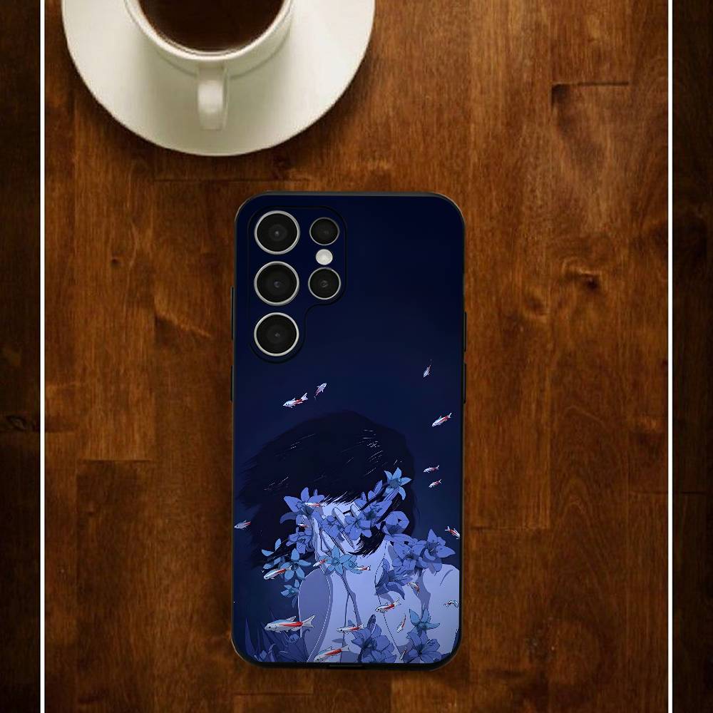 

Anime Movie P-Perfect Blue Silicone Case For Samsung S25 24 23 22 21 20 Plus Ultra 5G Lite Shockproof Cover Samsung S20ULTRA5G