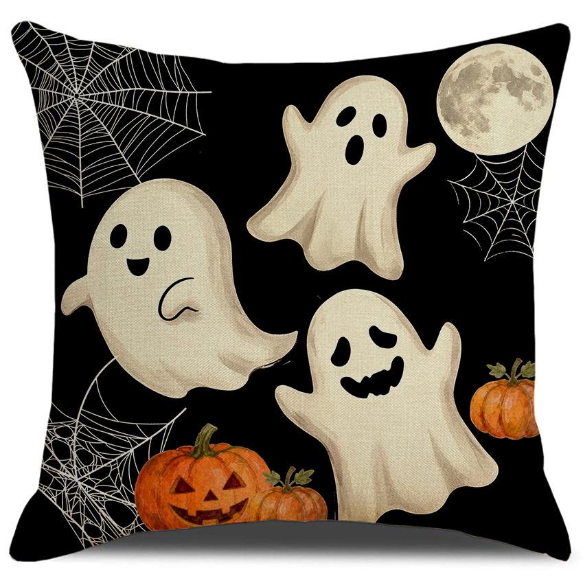 Halloween Throw Pillows with A Spooky Atmosphere for Party Decoration, Seat Cushions, Sofa Cushions for The Living Room