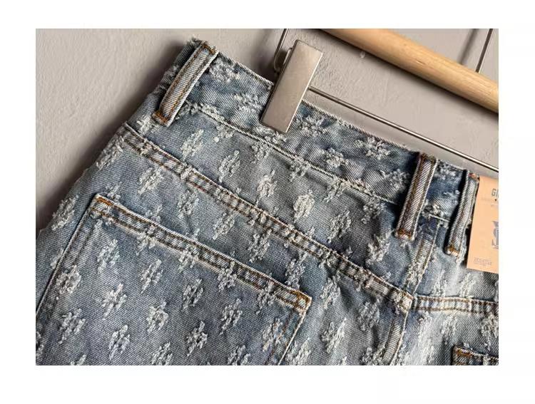 Trendige Herren-Shorts im amerikanischen Stil, locker, gerade, lässig, mittellang, für den Sommer