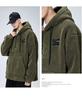 Men's Fleece Hooded Sweatshirt: Autumn/Winter Thickened Loose Fit Jacket