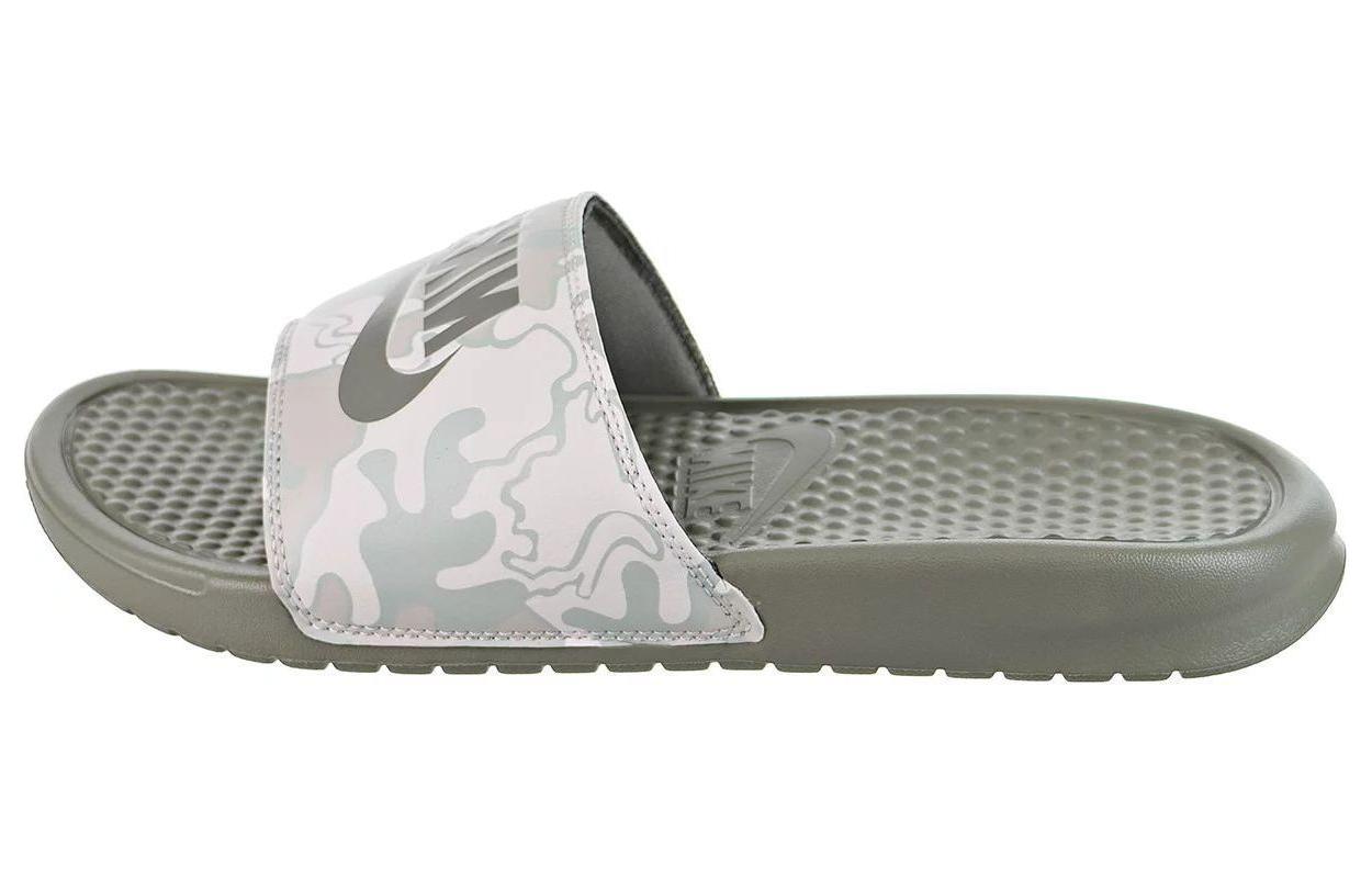 Nike Benassi Quiet Slip Resistant Odor Resistant Abrasion Resistant Slide Slippers Unisex Jasper 631261-009