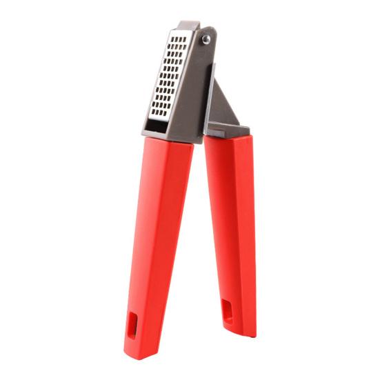 Stainless Steel Garlic Press Manual Garlic Crusher Heavy Duty Garlic Mincer Ergonomic Handle Kitchen Gadgets