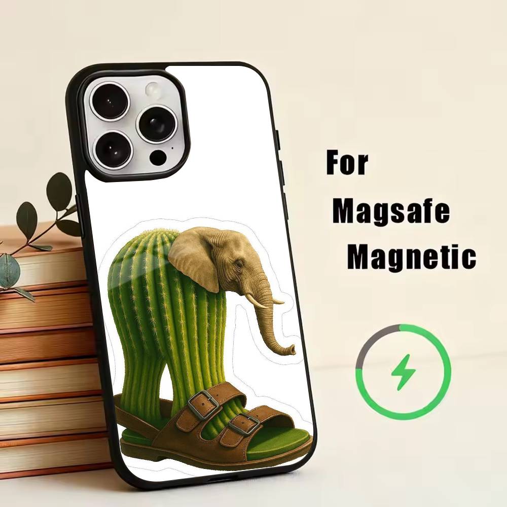 Tung Sahur Tralalero Tralala -lala Phone Case For iPhone17,16,15,14,13,12,11 Plus,Pro Magnetic with Magsafe Wireless Charging