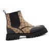 Gucci GG Ankle Boot 'Beige Ebony' (Unisex) Beige / Ebony Chelsea Boots 739777 FABSQ 9751